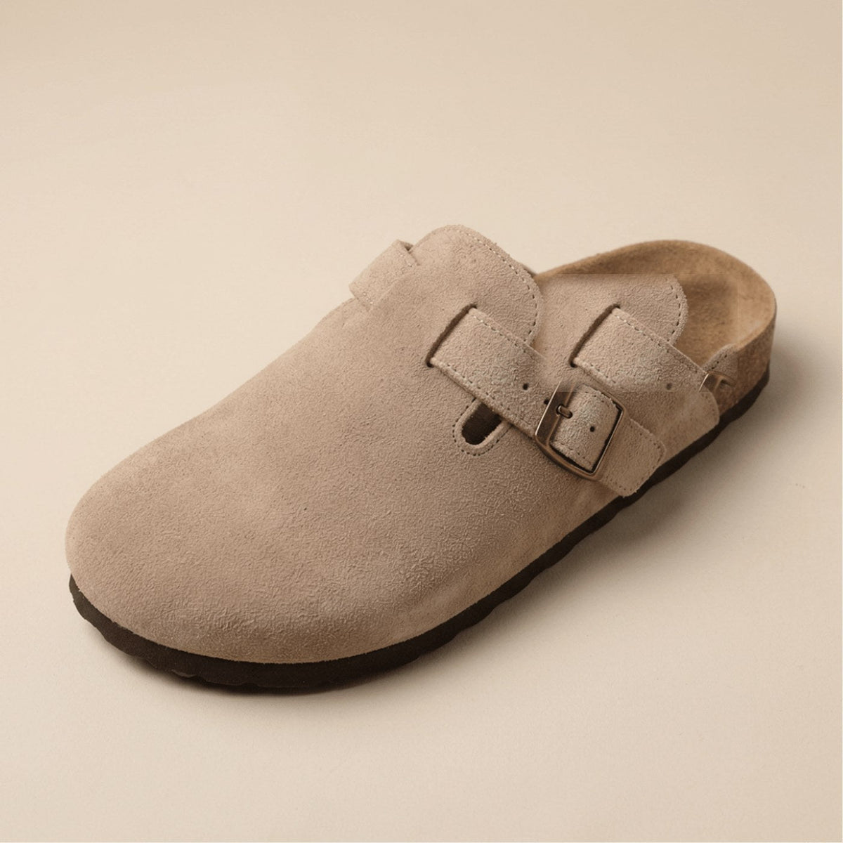 Hampton – Genuine Suede Clogs