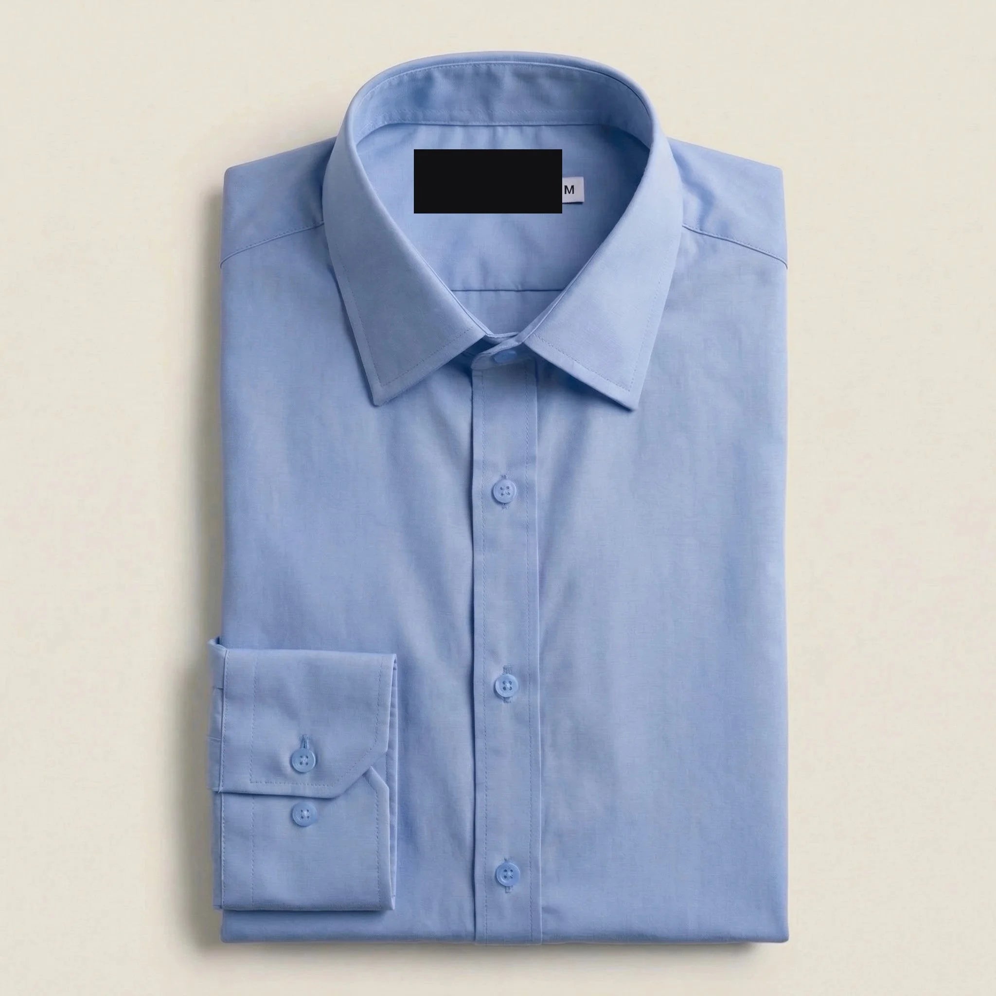 VitaFit wrinkle-free shirt comparison with regular cotton shirt