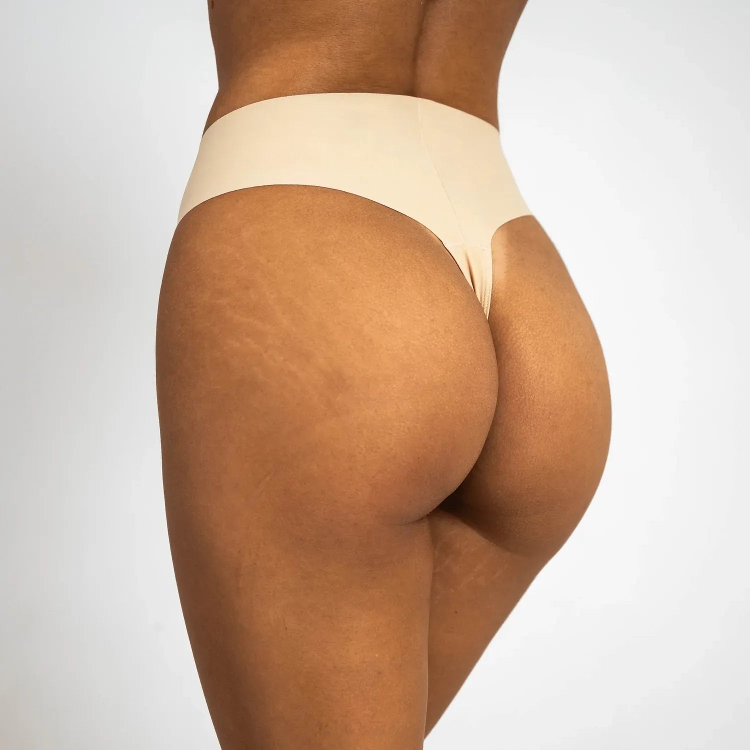 Invisible Camel Toe Thong High Rise
