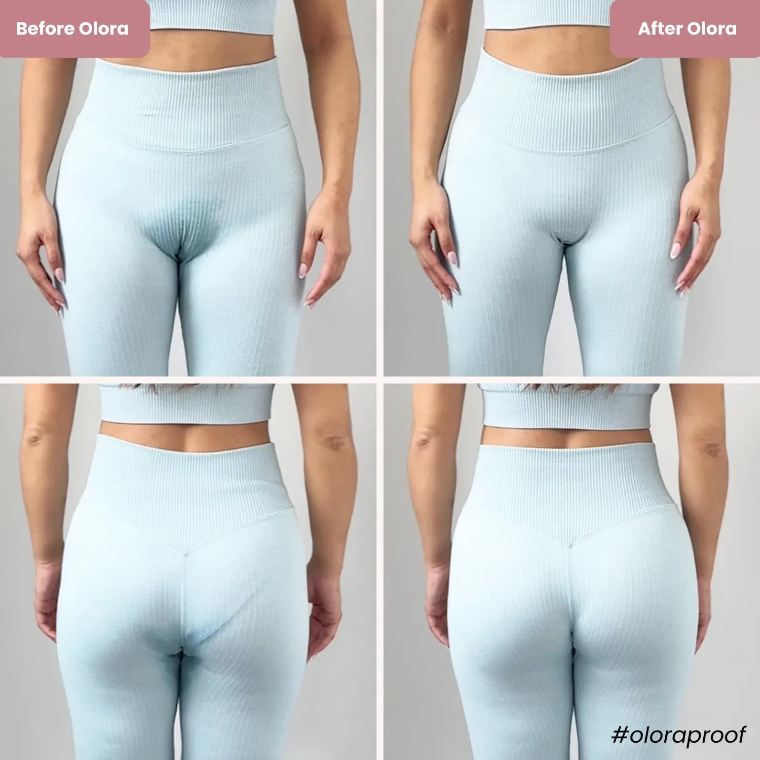 Invisible Camel Toe Thong High Rise