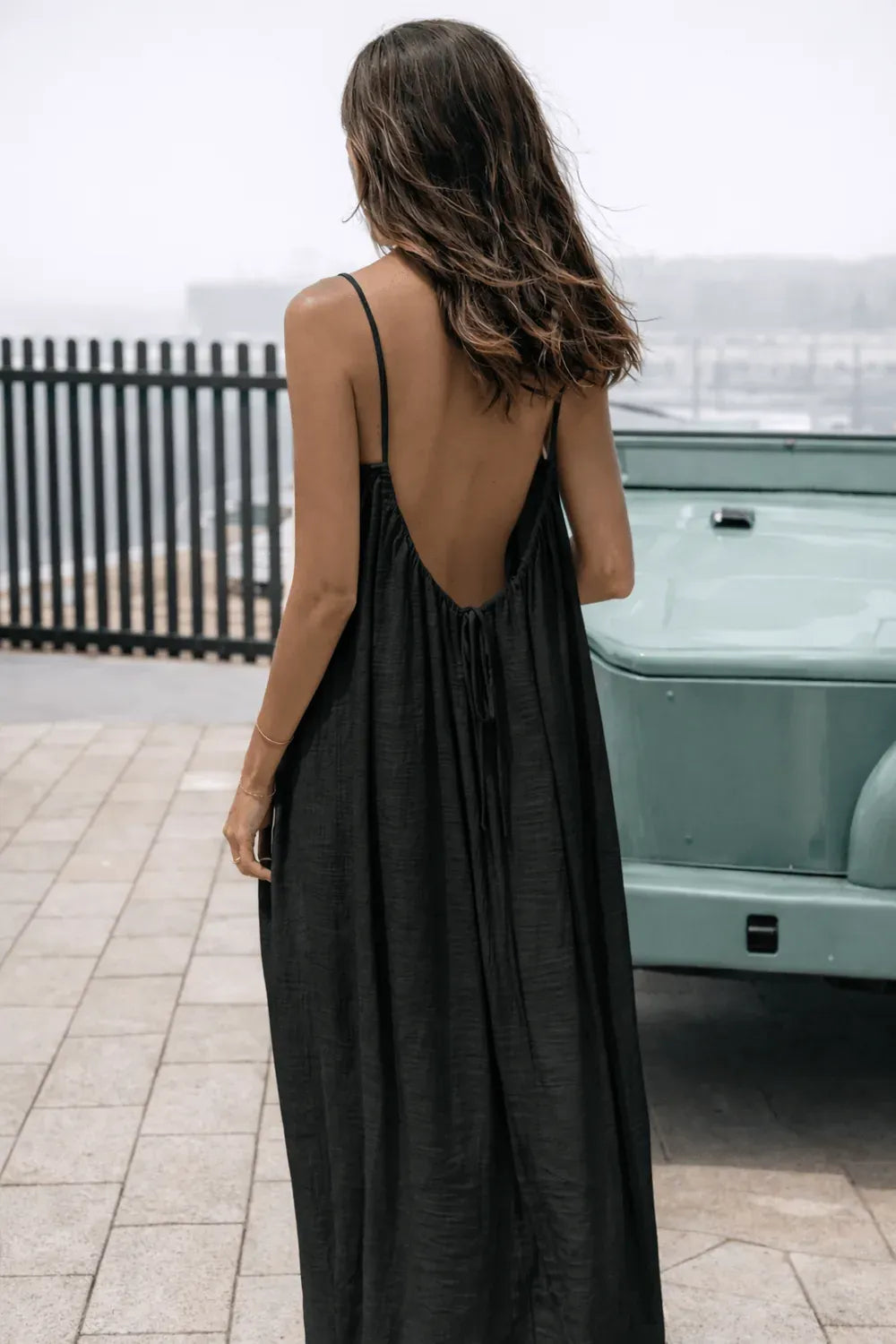 Backless Maxi Dress - VitaFit