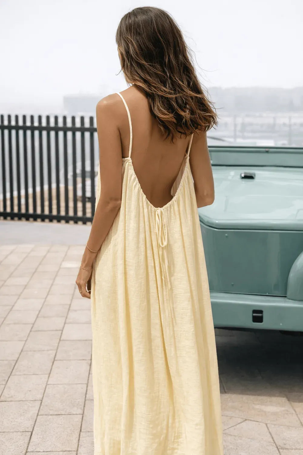 Backless Maxi Dress - VitaFit