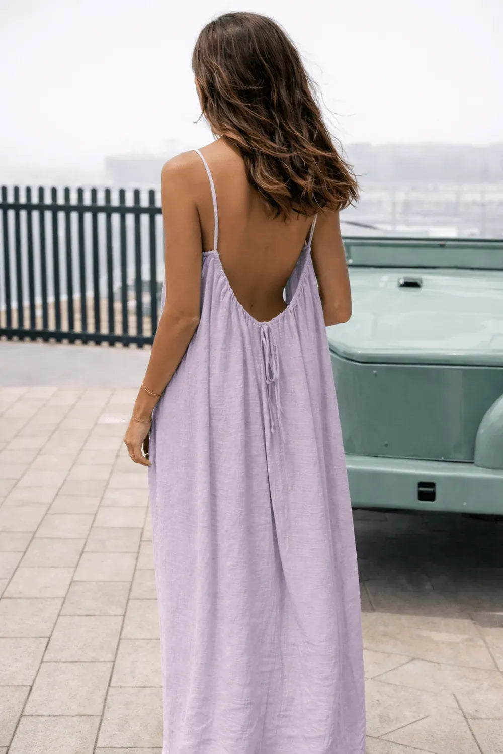 Backless Maxi Dress - VitaFit
