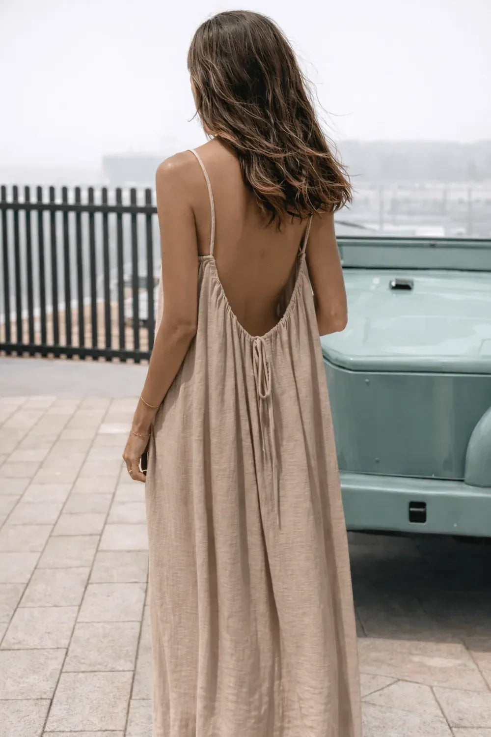Backless Maxi Dress - VitaFit
