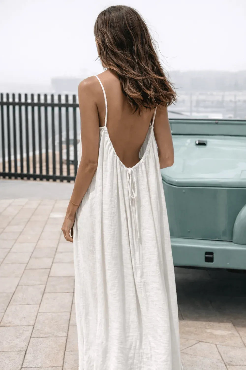 Backless Maxi Dress - VitaFit